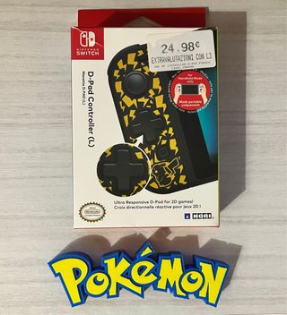 Raro Nintendo Switch D-Pad Controller (L) Pikachu