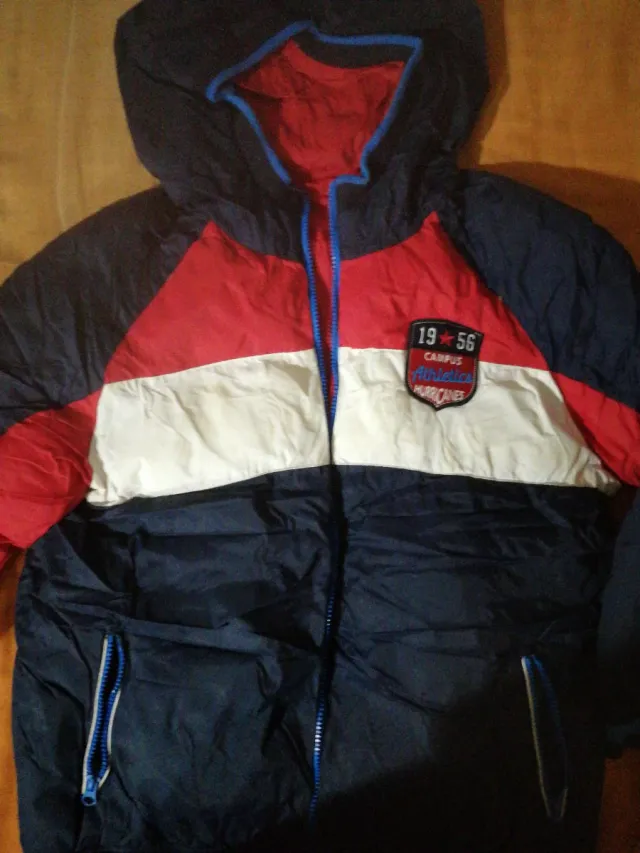 Abrigo gordito acolchado reservible niño