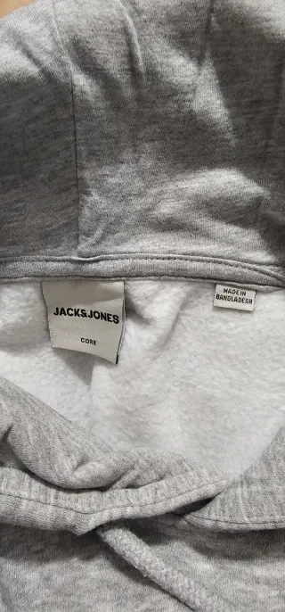 Sudadera Jack & Jones Gris y Negra