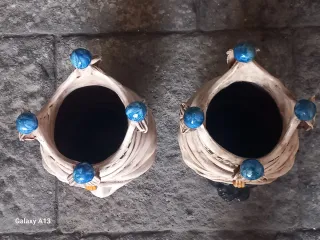 Coppia Teste di Moro Caltagirone Originali