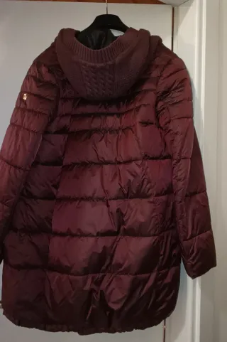 Giubbotto invernale Peggy Ho borgogna