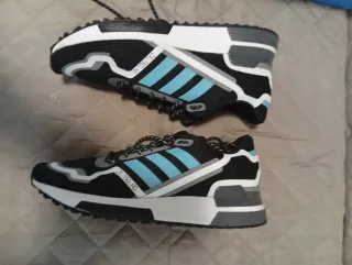 Scarpe Adidas ZX 750 HD Uomo Nero Azzurro