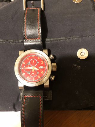 Orologio Quarzo Leandri 3060 Acciaio Vintage cm 5