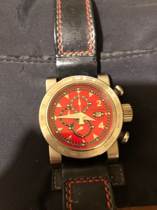 Orologio Quarzo Leandri 3060 Acciaio Vintage cm 5