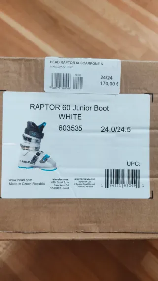 Botas Esquí HEAD Raptor 60