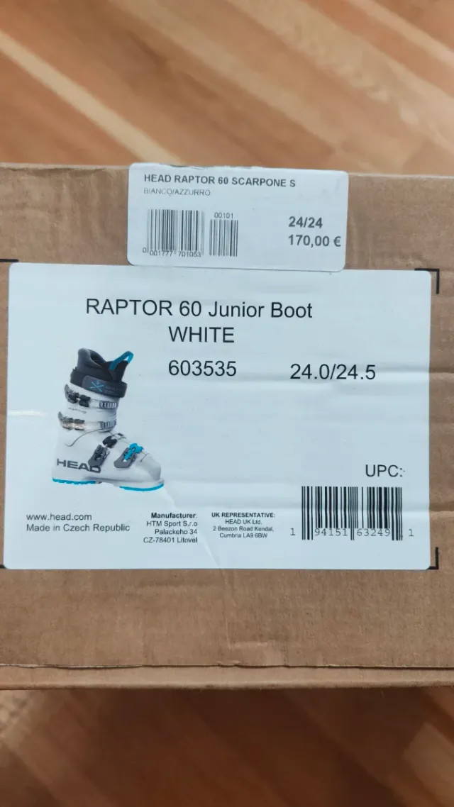 Botas Esquí HEAD Raptor 60