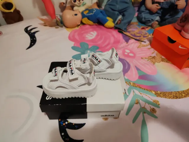 Sandalias Fila Blancas Talla 19