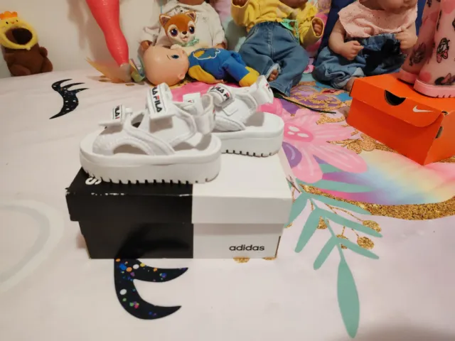 Sandalias Fila Blancas Talla 19