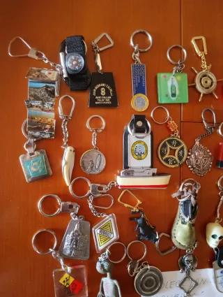 Colección 30 Llaveros Vintage