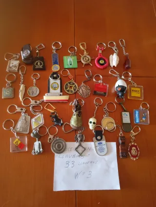 Colección 30 Llaveros Vintage