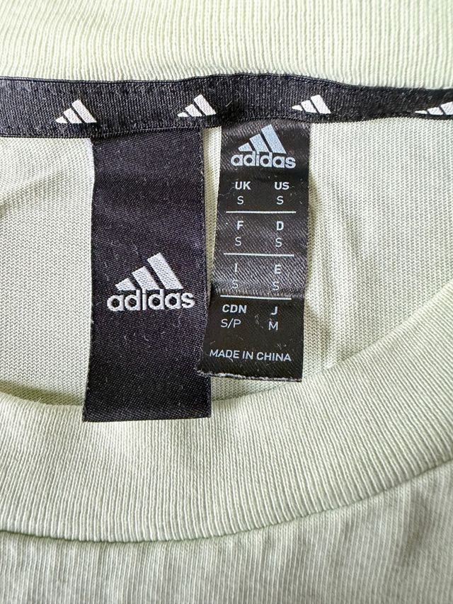 Camiseta Adidas Logo Verde