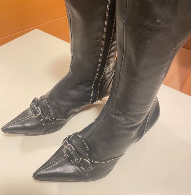 Botas media pierna piel Pedro Miralles T36