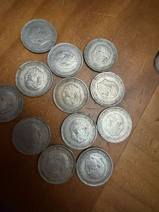 Lote 12 Monedas Franco 1957