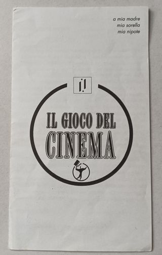 Il Gioco del Cinema 1989 Vintage