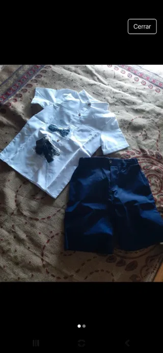 Conjunto de ropa de ninio