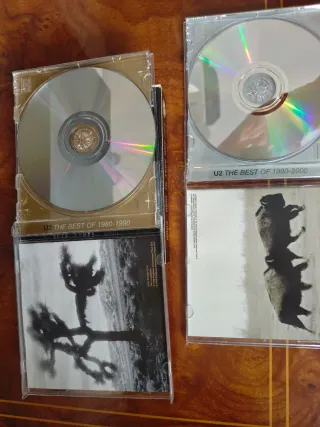 U2 The Best Of 1980-1990 y 1990-2000 (2CD)