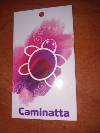 Bolso CAMINATTA mujer marrón/rojo