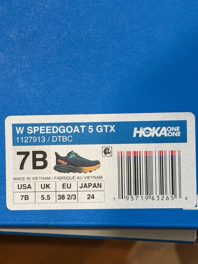 Hoka Speedgoat 5 GTX Talla 38 2/3