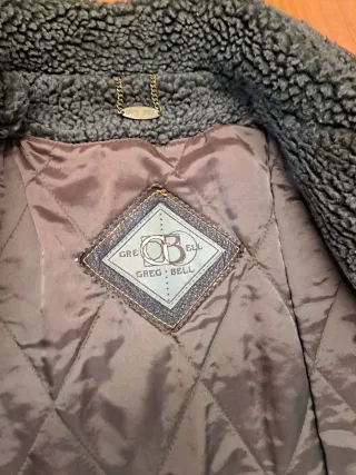 Chaqueta Greg Bell Vintage Marrón Hombre