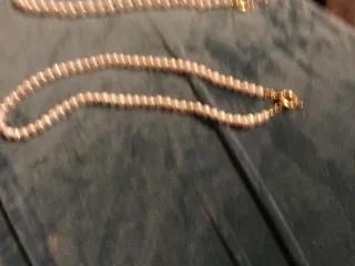 Collana perle naturali chiusura oro 9kt