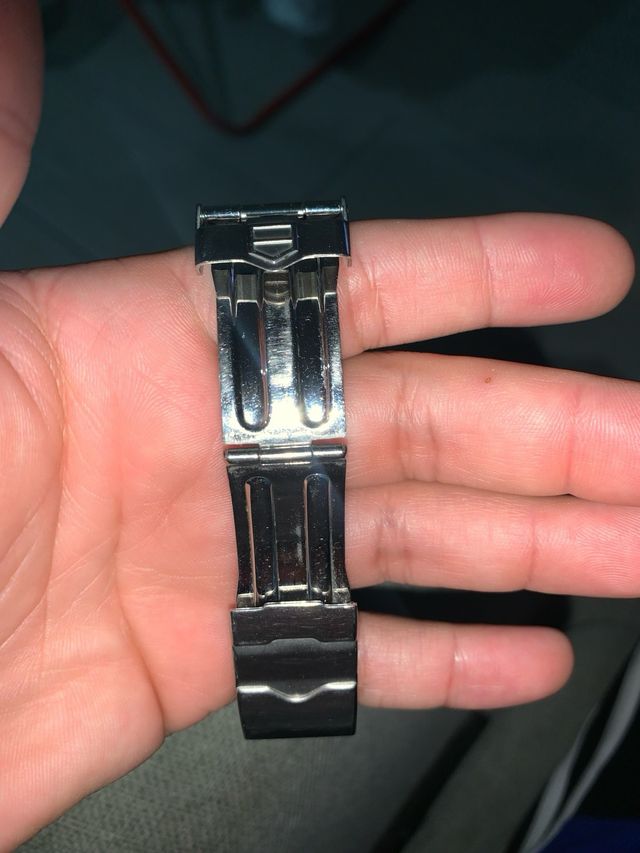 Reloj TAG Heuer Rojo y Plateado