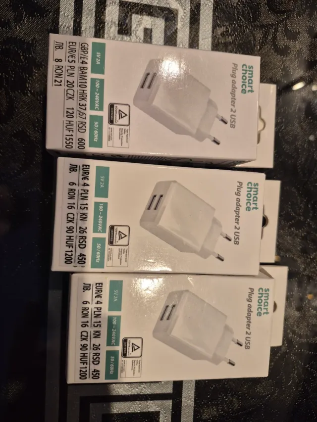 Cargador Smart Choice 2 USB Blanco