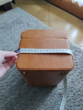 Beauty case vintage con chiave