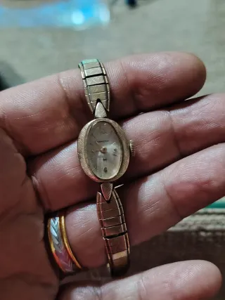 Reloj Hamilton Vintage de gold filled mujer