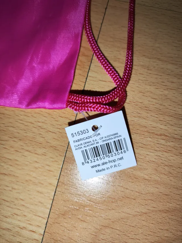 Zaino fucsia Ale-Hop con cactus