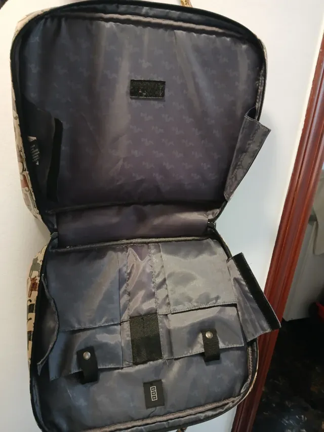 Bolso maletín estampado gatos