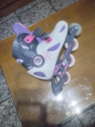 Patines en línea con luces