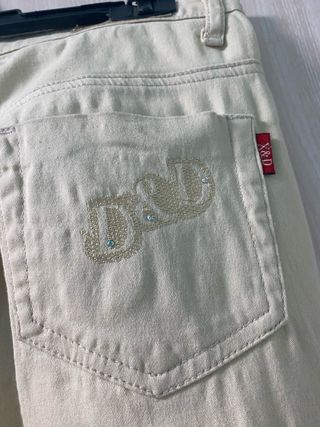 Pantalón beige claro