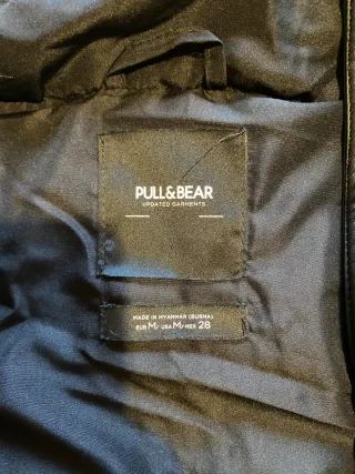 Chaleco acolchado efecto piel Pull&Bear