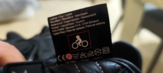 Guantes Moto Invierno NO FEAR nuevos piel