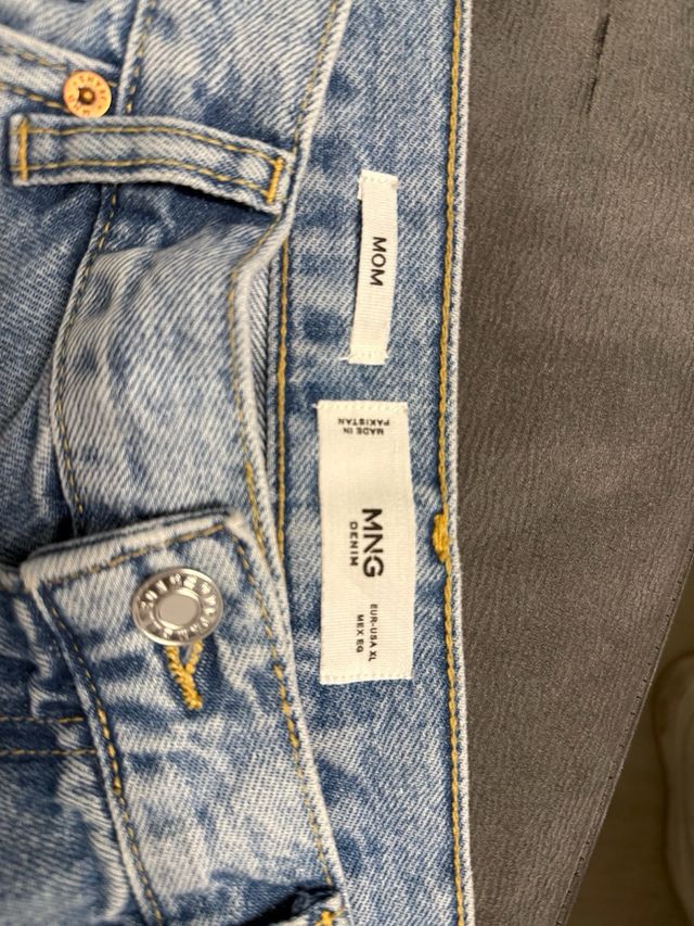 Falda vaquera mini Mango