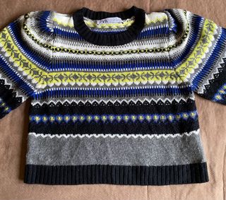 Suéter Zara punto lana talla