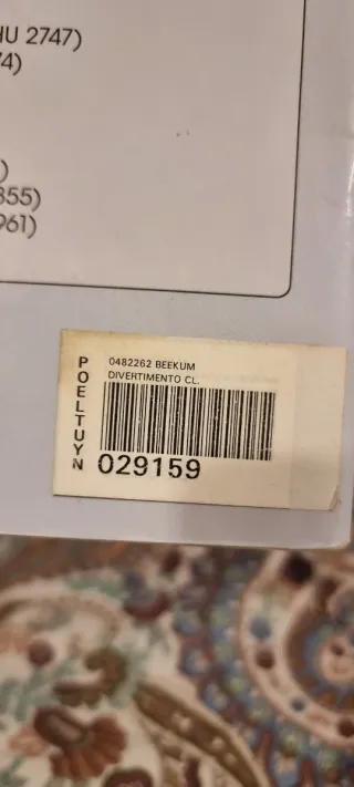 Libro partituras clarinete Divertimento