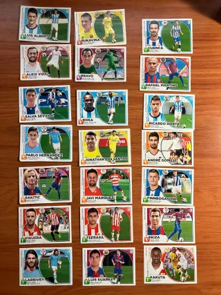 Cromos últimos fichajes Liga Panini 2014 - 2015