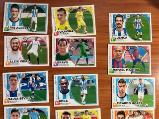 Cromos últimos fichajes Liga Panini 2014 - 2015