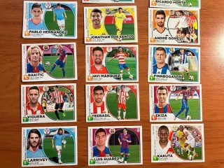 Cromos últimos fichajes Liga Panini 2014 - 2015