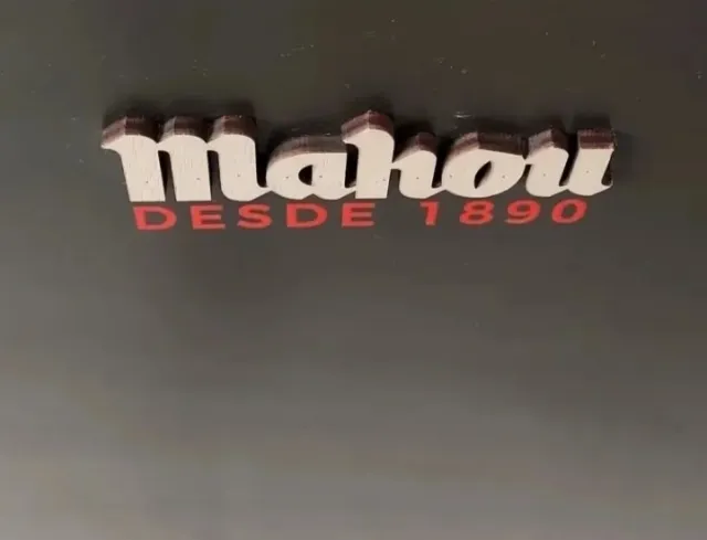 Mahou Pizarra in legno dal 1890