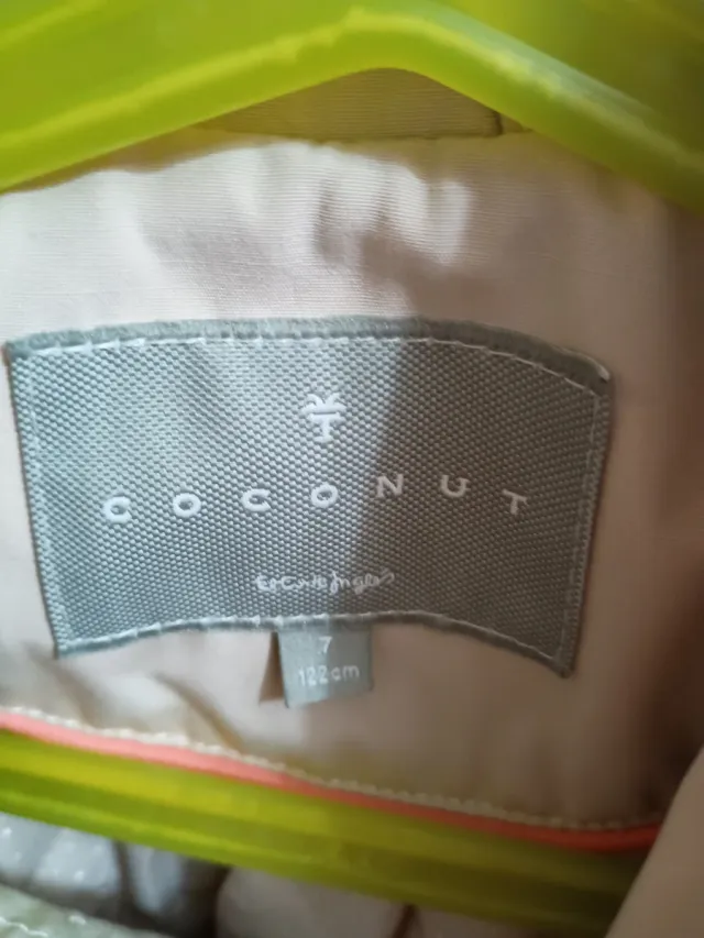 Cazadora/Gabardina Beige Niña Talla 7-122cm