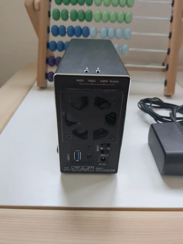 MAIVO Caja externa doble HDD/SSD 3,5” y 2,5” – USB