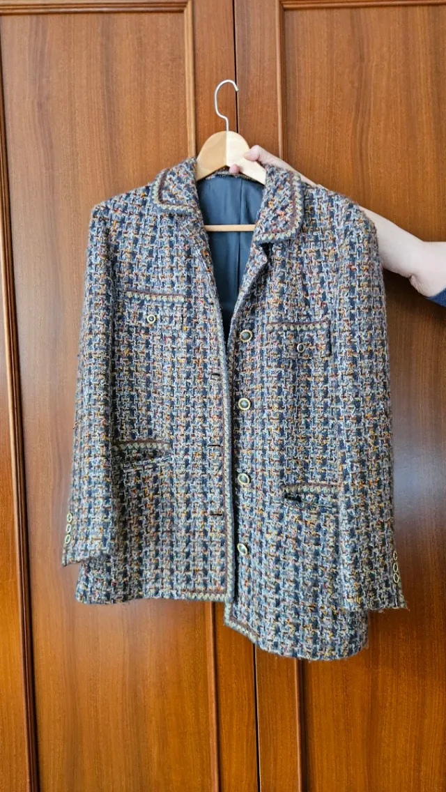 Chaqueta tweed Mujer Talla 40
