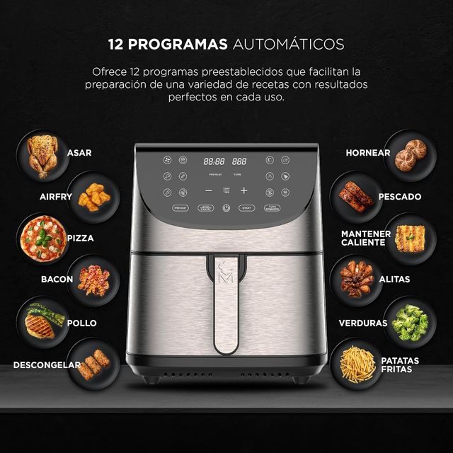 ¡-29%! Freidora de Aire MasterPro ROCKET 700 - 7L