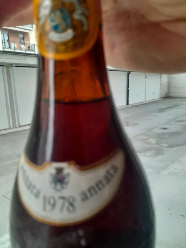 2 Bottiglie di Vino Vecchie - Barolo e Barbera