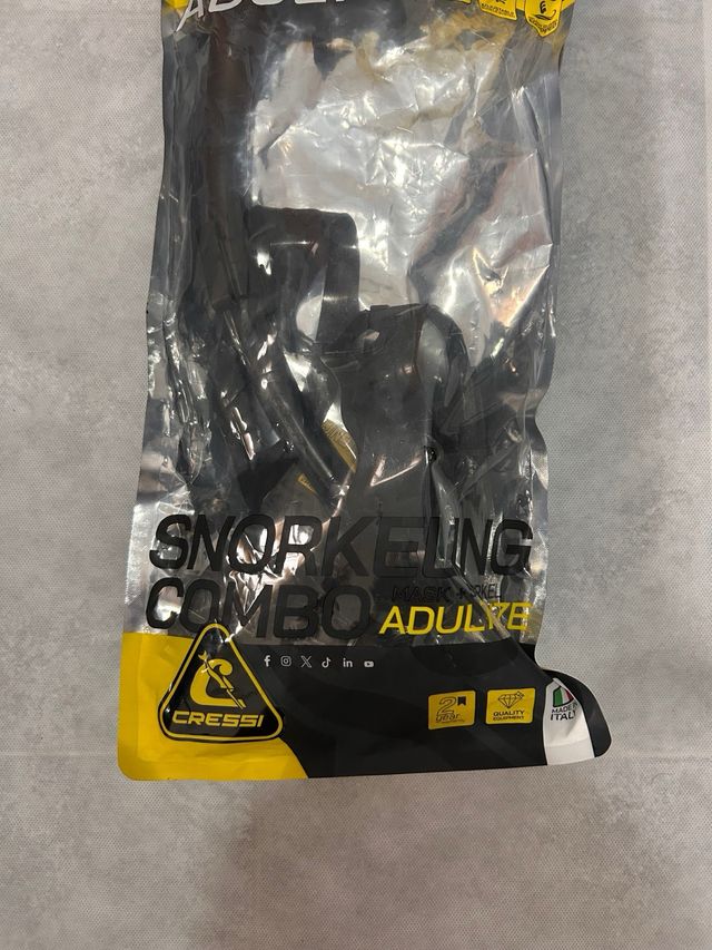 Set Cressi Snorkel Adulto