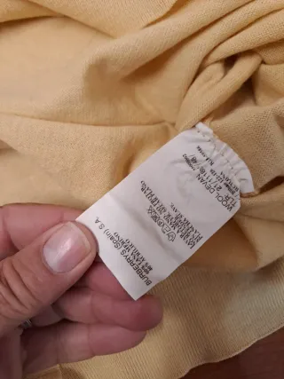 Jersey fino Burberry mujer amarillo