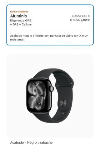 Apple Watch Series 11 GPS (42mm) - Precintado