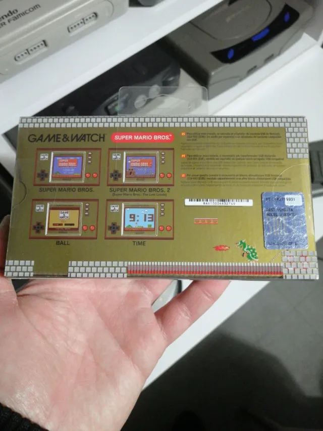 Game & Watch Super Mario Bros. Nintendo Sigillato
